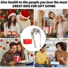 SOKANY [Simulated Manual Massage]Wireless Shoulder And Neck Massager, Multi-Function Massager For Neck/Shoulder/Calf, 6 Massage Heads, Bi-Directional Kneading + Heat Therapy, 45° Golden Angle, Removable And Washable Fabric Cover, Suitable For Gifts - Multicolor - View 8