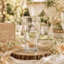 Custom Wedding Glassware Set, Personalized Engraved Liquor Glasses, Customizable Text And Logo, Home Bar Supplies, Liquor Glasses, Unique Gift For Men. Wedding Party Favors Bar Club Glassware, Custom Engraved Name Men's Birthday Gift - Multicolor - View 4