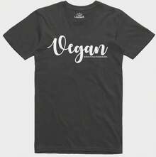 Vegan T Shirt Before It Was Fashionable Statement - 黑色 - 查看 1