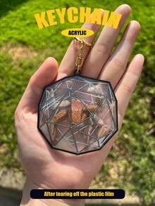 "Project Hail Mary" Ryland Grace & Rocky 2D Acrylic Keychain, Double-Sided Protective Film, Translucent Design, Inspired By Interstellar Friendship And "Best Space Bros" Bond, Movie/Novel Commemorative Keychain, Perfect Gift For Friends And Fans - Interstellar Friendship - View 13