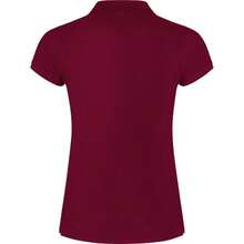 Roly Womens/Ladies Star Polo Shirt - Garnet Red - View 2
