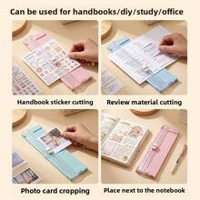 1pc A4 Size Paper Cutter, Paper Trimmer, Suitable For Crafts, Office, Scrapbooking, Photo Cutting, Origami, Diary Making; Cutting Tool Back To School Office Supplies - 1pc - View 9