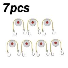 3/7pcs Outdoor Archery Target, With Elastic Band Target Can Be Hung On Tree Branches, Outdoor Competitive Archery Target, Holiday Gift Or Birthday Gift For Men And Women - White - View 11