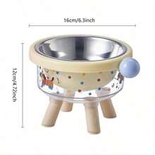 High-Quality Stainless Steel Heavy-Duty Pet Bowl With Non-Slip Base, Anti-Tip, Large Capacity, Dishwasher , Stable Dog And Cat Feeding Station, Suitable For Kittens And Puppies In Living Room, Balcony, Garden - multicolor - View 13