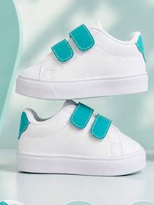 MT Mania de Tenis Tênis Infantil Casual Branco com Verde Água Unissex Fechamento em  Confortável Antiderrapante - Verde - Visão 10