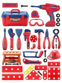 Kids Play Tools - Red - View 1
