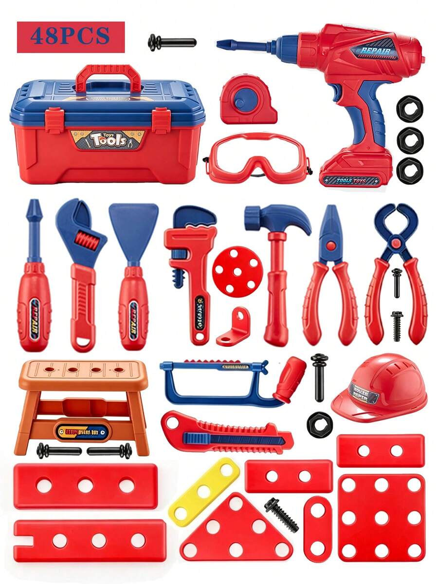 Kids Play Tools - Red - View 1