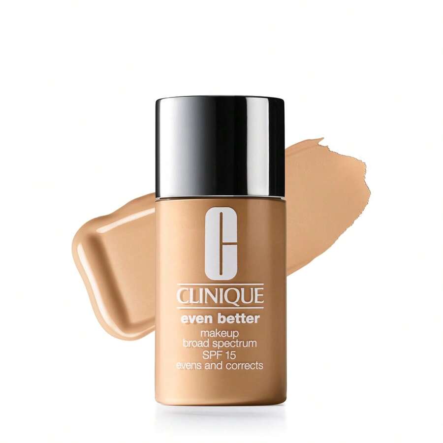 Clinique Even Better Makeup 廣譜 SPF 15 1.0 Oz/30 Ml 液態粉底液 含維生素 C,12 週可顯著減少黑斑 - WN 46 金色中性色 - 30ml - 查看 1
