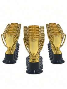 Piala Kecil Peringatan Penghargaan, Piala Juara Plastik Imitasi Emas, Cocok Untuk Penghargaan Siswa, Kompetisi Olahraga, Pertunjukan Panggung, Permainan Orang Tua-Anak, Acara Tahunan, Kompetisi Kelas, Penghargaan Pesta, Halloween, Natal - Berbagai gaya - View 12
