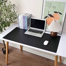 1pc Leather Desk Mat, Eye-Protection Desk Pad, Waterproof Wash-Free Tablecloth, Leather Dining Table Mat, Office Desk Pad, Student Study Desk Mat, Office Computer Desk Pad, Easy To Clean Durable Long Tablecloth, Suitable For Table, Office Desk, Study Desk, Gaming Table, Side Cabinet/Coffee Machine, Kitchen And Living Room Countertop Protection Mat - PU Leather Placemat - View 29