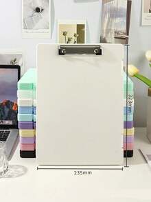 A4 Size Folder Storage Box, Large Capacity Paper Organizer, Music Score Holder, Clipboard, Folder With Clips, Loose-Leaf Binder, School Office Supplies, Travel Essentials, Desktop Organizer,Back To School - Multicolor - View 20
