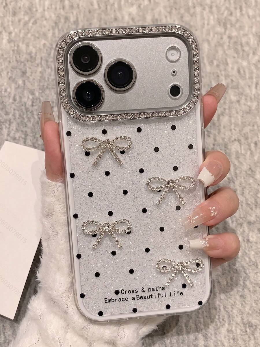 亮片波點亮片手機殼，適用於 iPhone 18ProMax 18Pro 17Air 16 15 14 13 12 11 Pro Max 16 15 14 Plus 16Promax 15Promax，可愛純色夏季糖果色後蓋