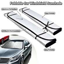 Foldable Universal Car Sun Visor, Windshield Sun Shade, Anti-UV Car Accessories - A - View 11