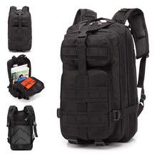 Mochila Tática 30L com Sistema MOLLE Modular para Organização - Preto - Visão 6