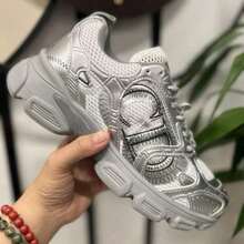 Women Casual Shoes - 灰色 - 查看 2