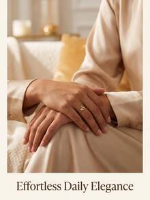 European And American Fashion Minimalist Cute Exquisite Swan Ring - Gold - View 2