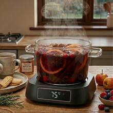 Heat-Resistant Glass Cooking Pot With Double Handles, Anti-Scald Glass Lid, Direct Flame Suitable For Boiling Water, Stewing, Health Pot, And Instant Noodles - View 10