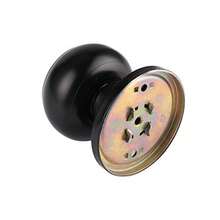 Matte Black Half Dummy Door Knobs, Round Inactive Door Knobs Non-Turning Handles For Closet French Door, Interior Doorknos, 20 Pack - Black - View 5