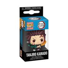 Funko Keychain Series - Spider-Man, Demon Slayer Tanjiro (Hinokami Kagura Style), Collectible Vinyl Figure, Official Authentic Figure, 1pc - Multicolor - View 9