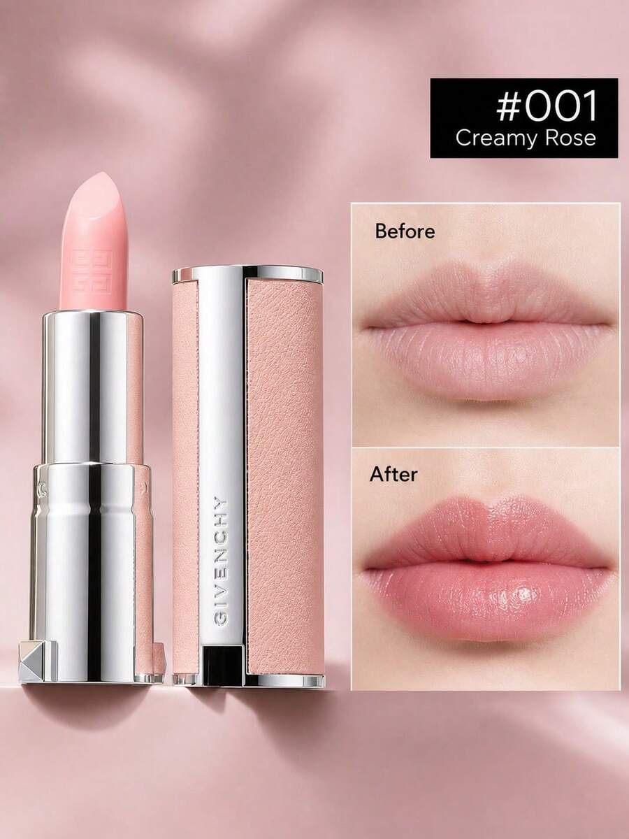 Givenchy Le Rouge Pur Couture Lipstick 1.5g Sample 001: Lipstik Pelembap yang Berubah Warna, Mempercantik Kulit Tanpa Makeup - #N001/1.5g - View 1