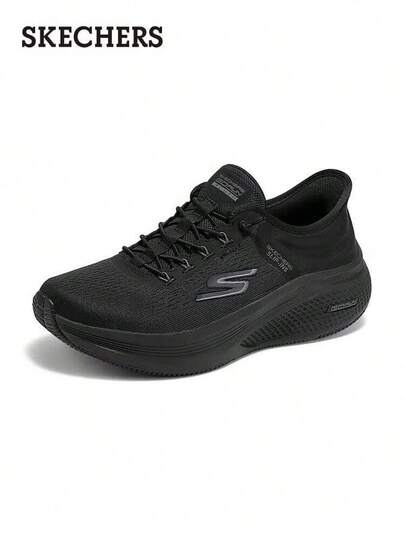 Skechers Women's GO RUN Slip-On Breathable Mesh Cushioning Running Shoes