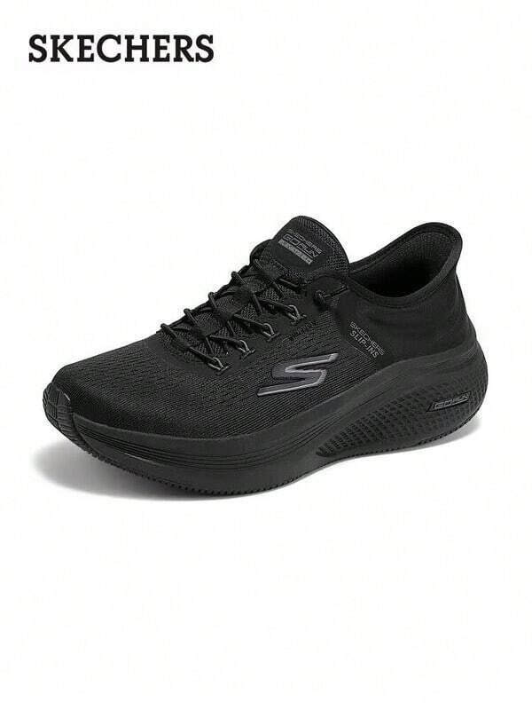 Skechers Zapatillas de running para mujer GO RUN, sin cordones, tipo slip-on, transpirables, con amortiguación, ideales para el día a día