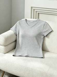 Women T-Shirts - Grey - View 1
