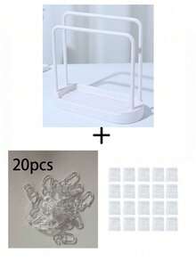4 cái/1 cái Kệ trưng bày để bàn nhiều tầng, giá lưu trữ phong cách tối giản, phù hợp để sưu tập mô hình và trang sức, kệ trang trí, dùng cho bàn trang điểm, phòng ngủ, văn phòng, mọi mùa, phù hợp cho người sưu tầm - Nhiều kiểu dáng - Xem 14