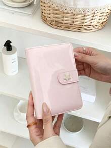 1pc Colorful M5 Loose-Leaf Ring Binder, Premium Faux Leather Mini Notebook, Multi-Slot Sticker Storage Photo Album, With Card And Photo Pockets, Aesthetic Journaling Supplies, Suitable For Scrapbooking, Back To School, Holiday DIY Gifts - Multicolor - View 10