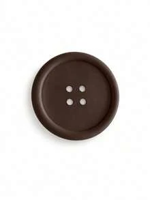 1pc Solid Color Button-Shaped Soft Coaster, Non-Slip Heat-Resistant Minimalist Design For Coffee And Tea Cups, Desktop Protection Mat For Kitchen, Home, Office, Dorm, Party Decor, Eid Al-Adha And Daily Gift Choice, Christmas Atmosphere Small Gift - Multicolor - View 11