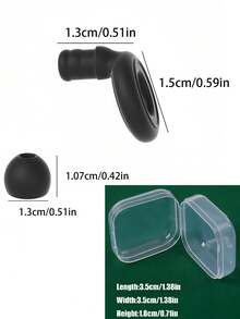 Reusable Noise-Reducing Ear Plugs Fitting The Ear Canal Soft Silicone Earplugs The Ears Loops Earplugs For Sleep Deep Focus People Earplug For Concert Study Taking Naps Loud Noise Snoring Home Sleep Swimming Accessories Plane Travel Essentials - Multicolor - View 11