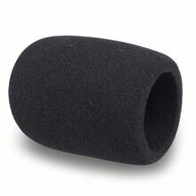 防噴音泡沫防風罩－麥克風防風罩，相容於 Audio Technica AT2035 電容式麥克風，可阻隔爆破音 - 均碼 - 查看 12