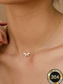 3pcs/Set Women's Premium Versatile Elegant Layered Necklace, Jewelry For Halloween, Christmas Party, New Year's Eve Celebration - Gold - View 6