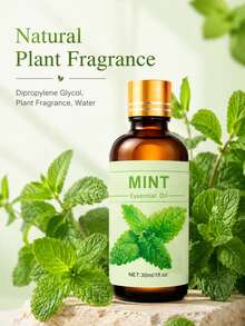 Óleo Essencial de Hortelã-Pimenta 100ml, 30ml, Óleo Essencial Premium, Adequado para Difusores, Umidificadores, Decoração de Casa, Fabricação de Sabonetes e Velas, Presente de Feriado - óleo essencial de hortelã-pimenta - Visão 10