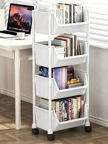 Multi‑Layer Wheeled Storage Rack, Large‑Opening Storage Boxes, Multiple Specifications Available, Smooth Movement, Easy Assembly, Saves Home Space, Stores Sundries And Toys - Multiple Specifications - View 8