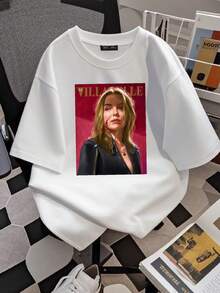 Women T-Shirts - 白色 - 查看 2