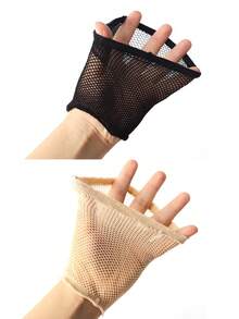 3pcs/Pack Wig Cap Set, Breathable Mesh Wig Net, Wig Hair Net, Stretch Nylon Stocking Wig Cap, Elastic Edge Hair Net Liner, Beige- Black, Halloween - View 4