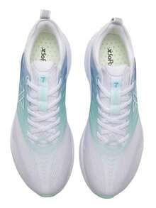 XTEP Hydrogen Wind 7.0 Sepatu Lari Pria Baru yang Ringan, Bernapas, Empuk, Responsif, dan Tahan Lama - Putih/Biru kehijauan - View 2