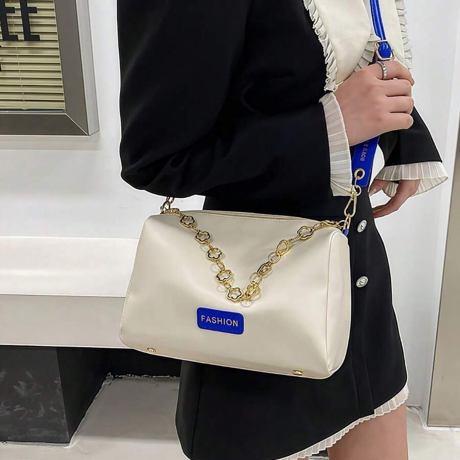 Bolso bandolera de moda, bolso de hombro multifuncional, bolso de mano cuadrado mini para mujer, uso diario sencillo, muy adecuado para viajes de negocios y entusiastas de las compras. - multicolor - Ver 1