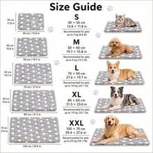 2026 New Style, Ultra Soft Ultra Thick Plush Pet Mat - Star Pattern Flannel Cat & Dog Mat, Non-Slip Bottom, Comfortable & Warm, Machine Washable, Suitable For All Breeds Indoor Comfort, Non-Slip Pet Accessory | Plush Pet Cushion | Durable Polyester Fiber - Light Grey - View 2