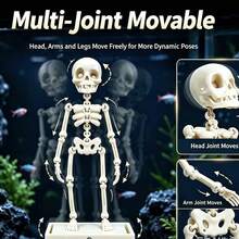 1pc Dancing Skeleton Aquarium Decoration, Oxygen Tube Not Included - A - View 6