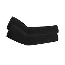 1 Pair Children's Thin Breathable UV Protection Arm Sleeves - Black - View 4