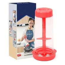 Dispenser Tapioqueira Povilhador Tapioca Biju Farinha Goma Coco Tempero Guarda Comida Alimentos - Branco - Visão 1