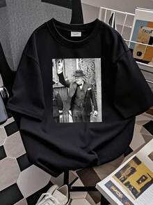 Women T-Shirts - 黑色 - 查看 2