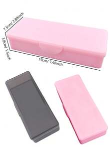 ART LALIC Double Layer Nail Care Storage Box, Nail Tool Organizer, Suitable For Nail Files, Buffing Blocks, Manicure Tools, For Home Or Nail Salon Use - Multicolor - View 5