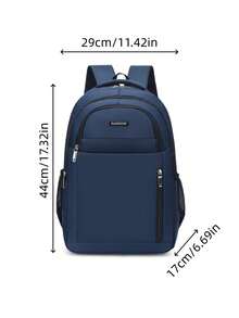 2026 Summer New Casual Minimalist Daily Commute Back To School Lightweight Large Capacity Laptop Backpack - Multicolor - View 4