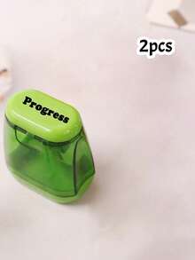 Personalized Name Colored Manual Pencil Sharpener, Multi-Functional Portable Letter Sharpener For Kids School Office, Back To School - Style a - View 10