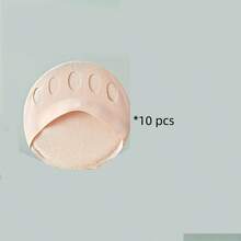 1/2/6/10pcs Wearable Forefoot Pads, Thickened Polyester Breathable Insoles, Reduce Forefoot Pressure, Suitable For Various Shoes, Anti-Slip Insoles - Wearable - View 16