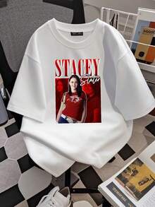 Women T-Shirts - 白色 - 查看 2