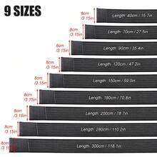 1pc Elastic Compression Support Sleeve, Suitable For Sports, Running, Fitness Strength Training, Elbow, Knee, Wrist, Calf, Leg Pressure Sleeve, Size 40~180cm - Black - View 2